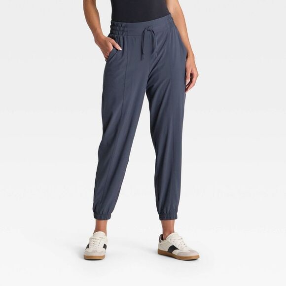 All In Motion Pants - All In Motion - Women's Active Light Mid-Rise Joggers - All In Mot Navy Blue